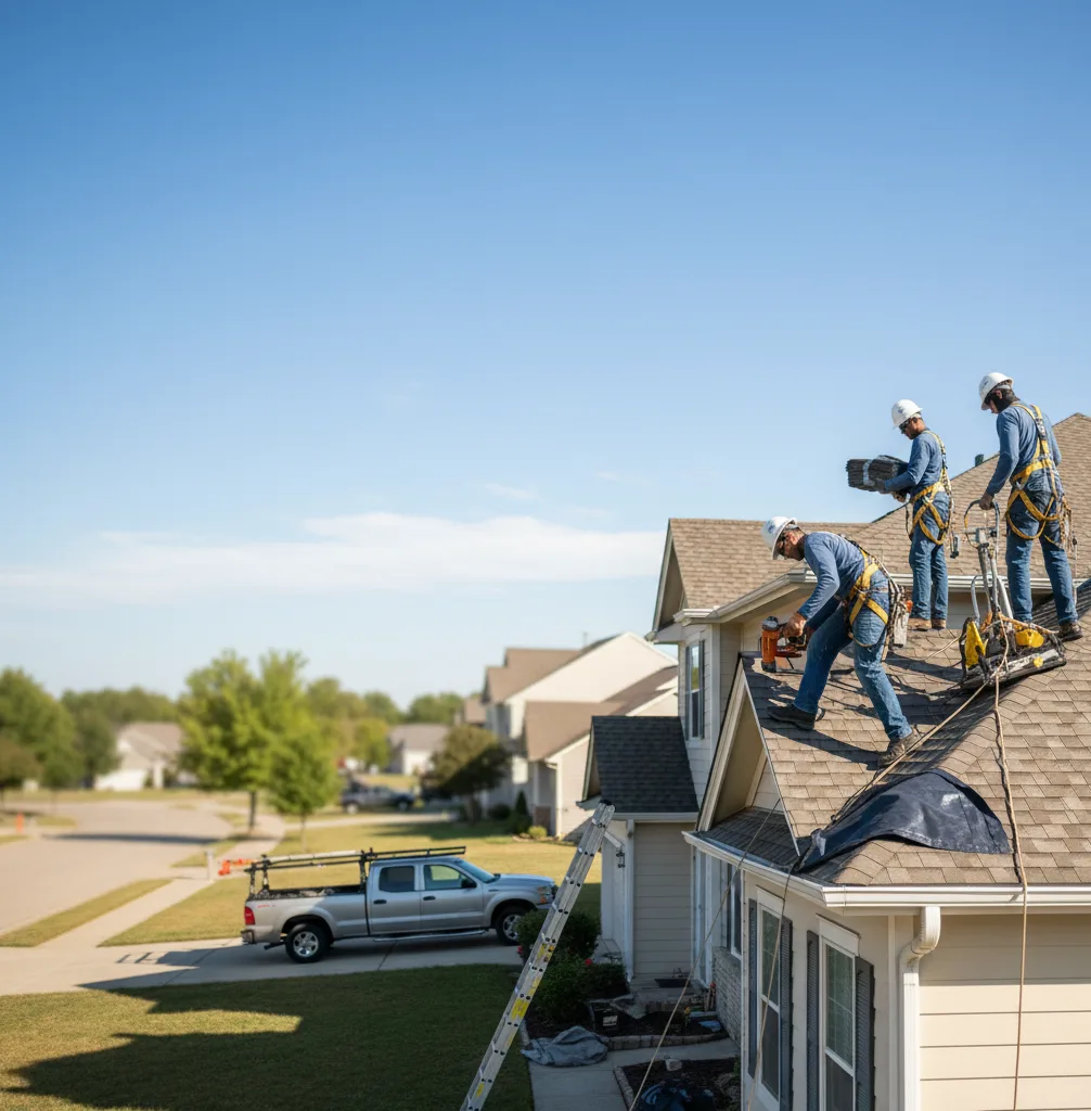 Shingle Replacement in Moline, IL